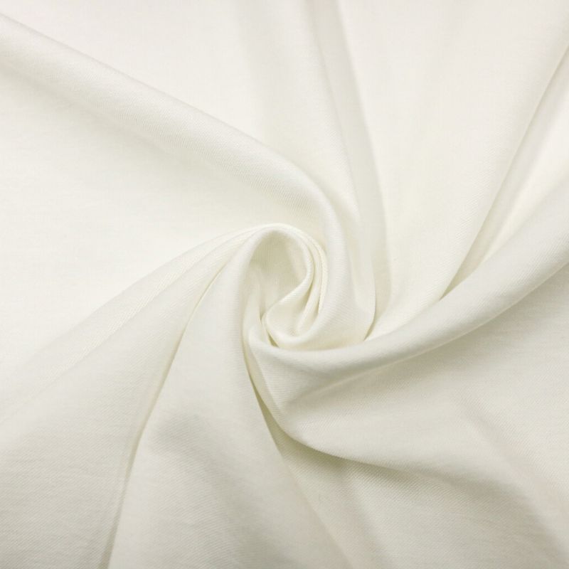 NEW TWILL RAYON ESTRUTURADO OFF WHITE 90%VISCOSE 10%POLIESTER