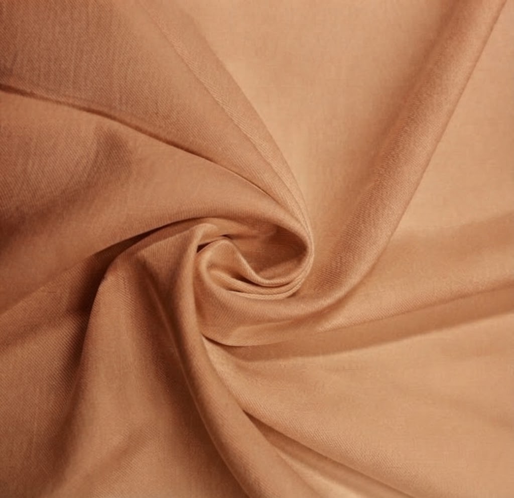 TWILL ESTRUTURADO STRECH PÊSSEGO BRONZE 97%POLIESTER 3%ELASTANO DELICADO