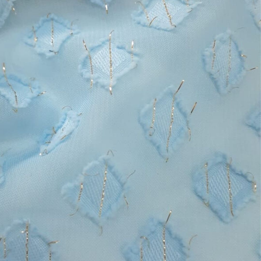 CHIFFON LUREX GEOMETRIC 