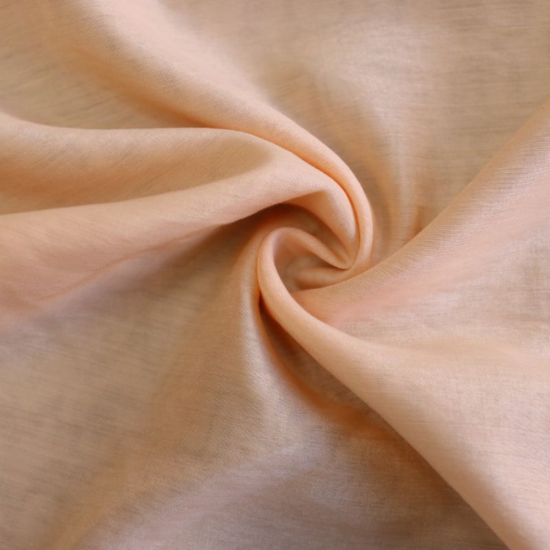 SILKY ORGANZA PEACH FUZZ 75%POLIESTER 25%POLIAMIDA 