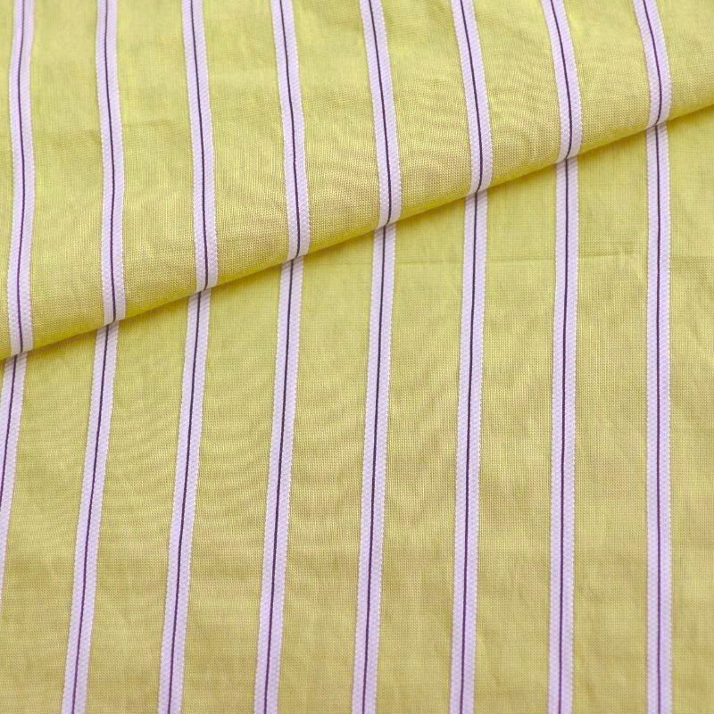 RAYON STRIPE PARIS BUTTER YELLOW/BLACK/BEGE 70%VISCOSE 20%POLIAMIDA 10%POLIESTER