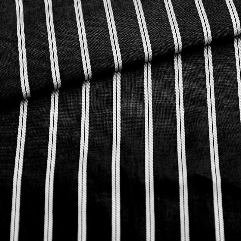 RAYON STRIPE PARIS BLACK/BLACK/BEGE 70%VISCOSE 20%POLIAMIDA 10%POLIESTER 