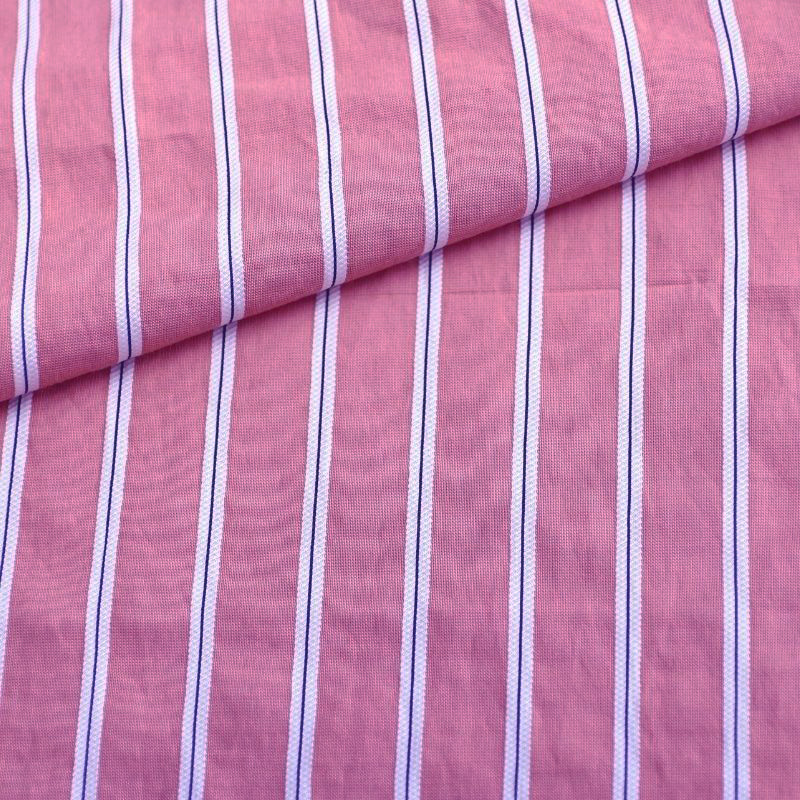 RAYON STRIPE PARIS ROSA NOSTALGIC/BLACK/BEGE 70%VISCOSE 20%POLIAMIDA 10%POLIESTER