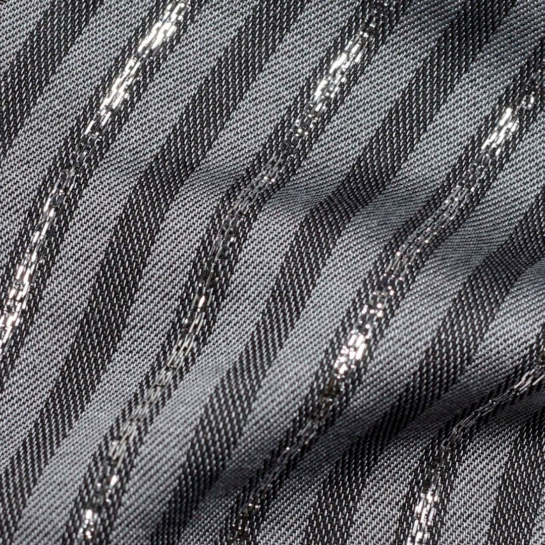 SOFT SILKY LUREX STRIPE ALANIS