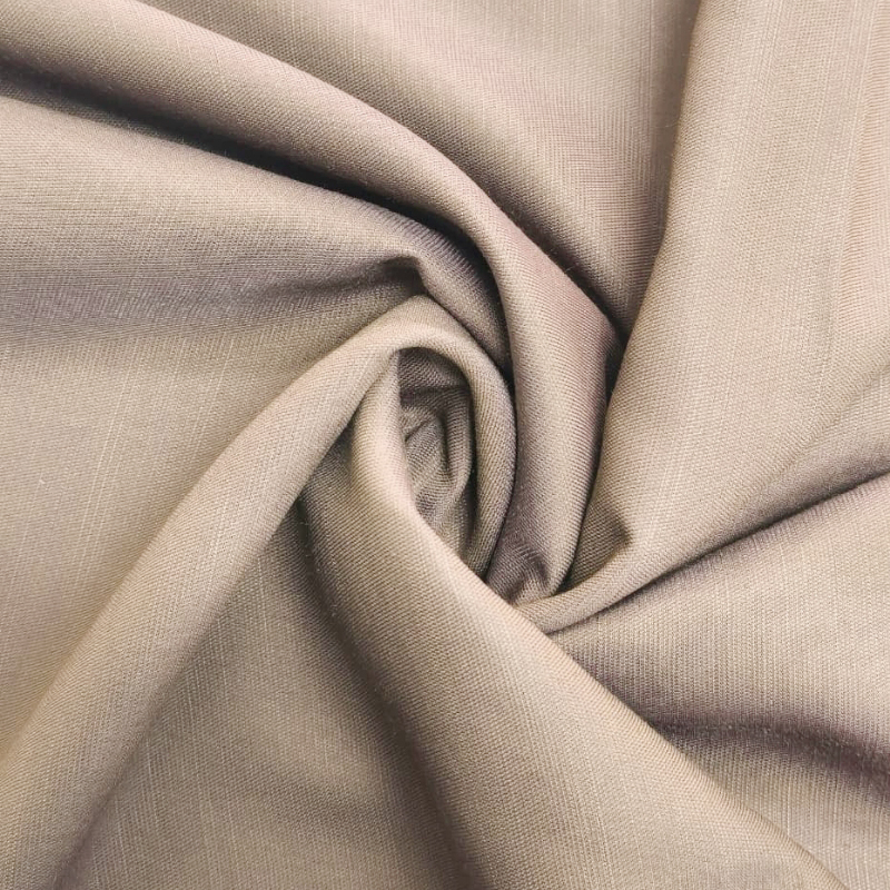 RAYON SLUB MARRAKESH BEGE CHÁ 75%VISCOSE 25%POLIAMIDA DELICADO