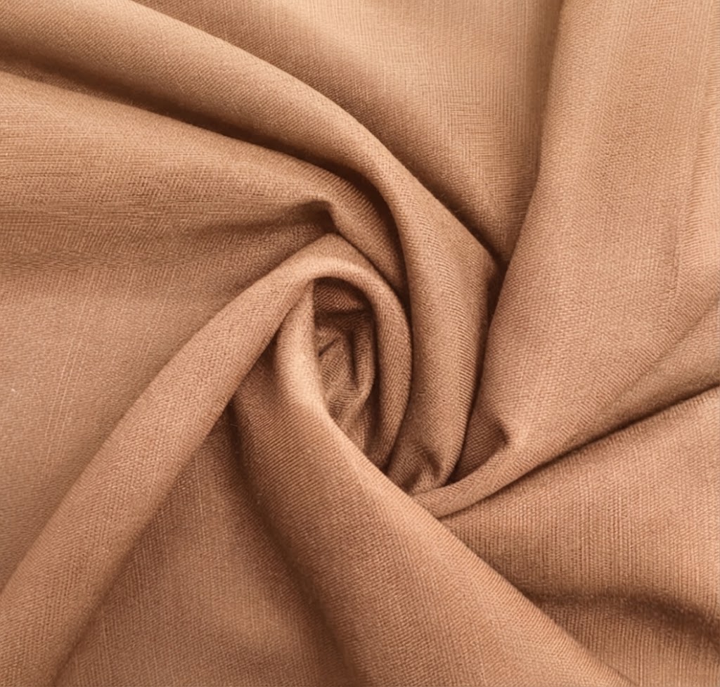 RAYON SLUB MARRAKESH PÊSSEGO BRONZE 75%VISCOSE 25%POLIAMIDA DELICADO