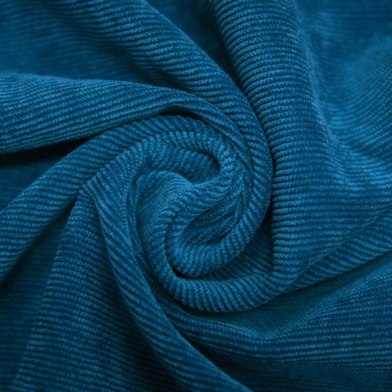 COTELE SPAN CYBER BLUE 90% POLIESTER 9% POLIAMIDA 1% ELASTANO DELICADO