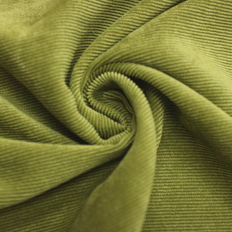 COTELE SPAN VERDE PLÁTANO 90% POLIESTER 9% POLIAMIDA 1% ELASTANO DELICADO