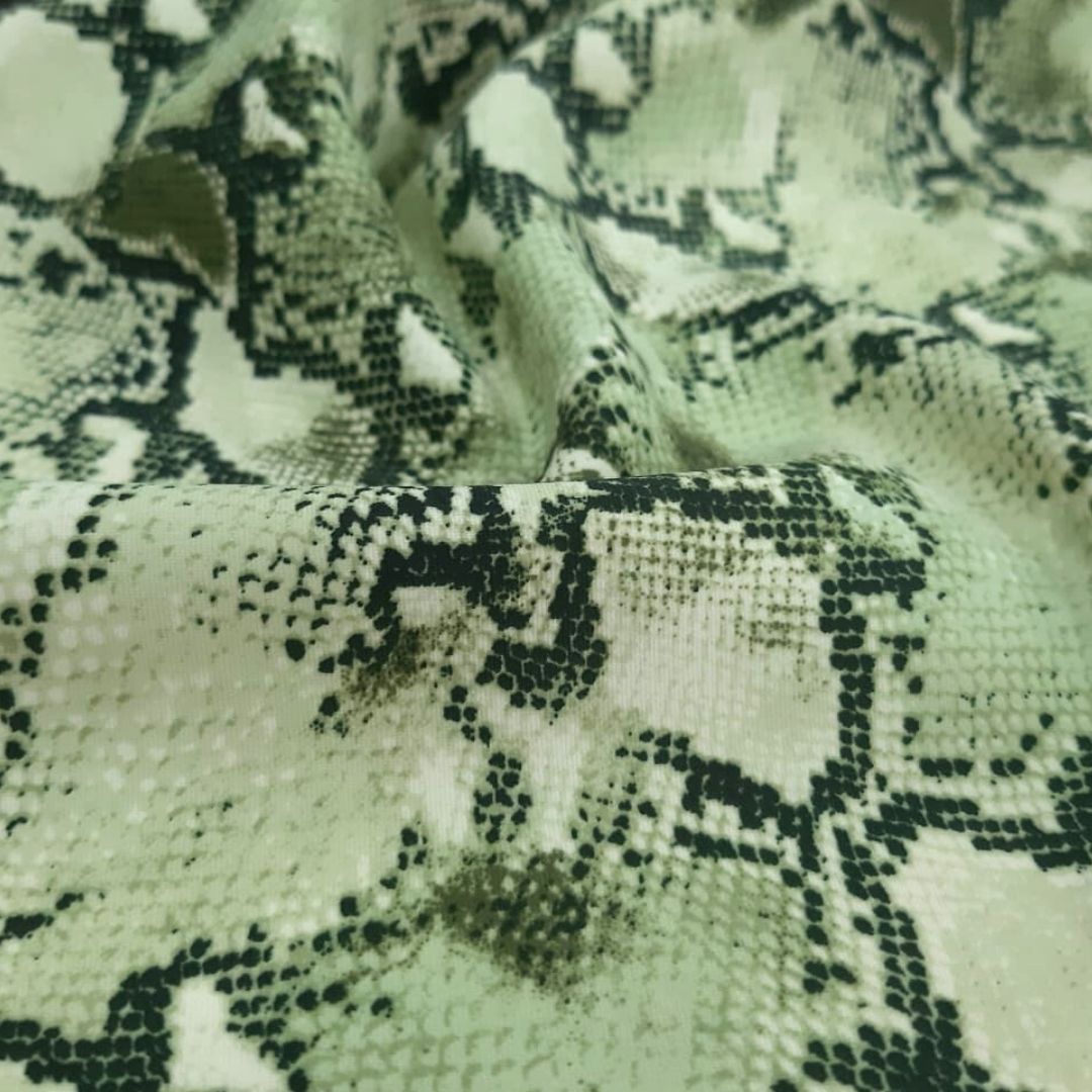 NEW MICROCEL E. SNAKE SKIN EUCALIPTO V4 89% POLIESTER 11% POLIAMIDA 