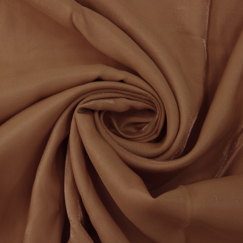 ALFAIATARIA RAYON LUMINOUS CHOCO 87%VISCOSE 13%POLIESTER