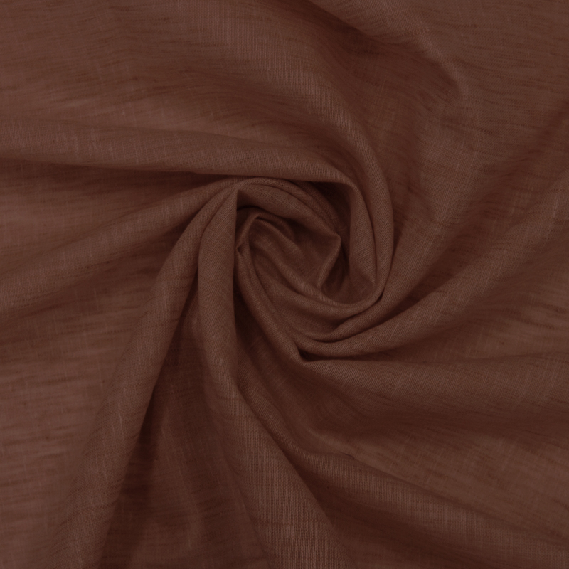 VOIL SLUB VEDA MESCLA COOKIE 70%POLIÉSTER 30%ALGODÃO