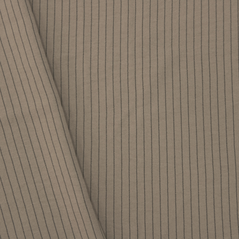 ALFAIATARIA MINI STRIPE AYLA PALHA 100%POLIESTER