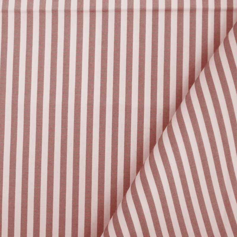 CAMISARIA CLASSIC STRIPE MALBEC 100%POLIESTER