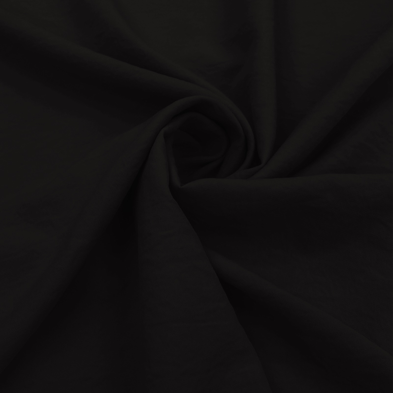 COURCHEVEL LUXE BLACK  100%POLIESTER