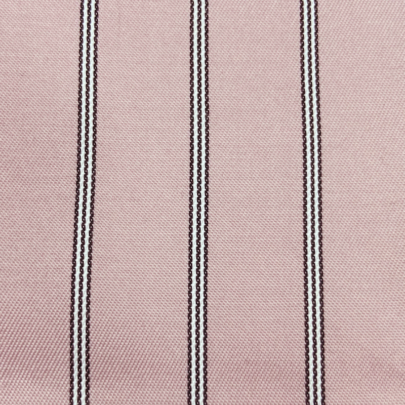 CAMISARIA COTTON STRIPE WILLIAMS ADOBE ROSE 70%POLIÉSTER 30%ALGODÃO