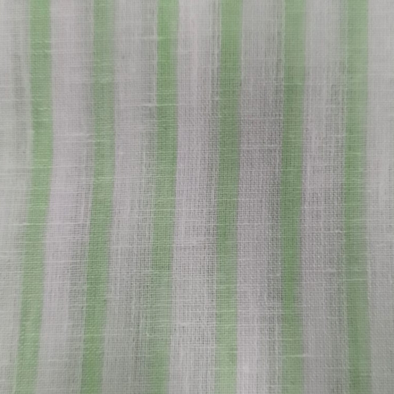 LISTRADO RIVIERA CLOROFILA 70%POLIÉSTER 30%ALGODÃO