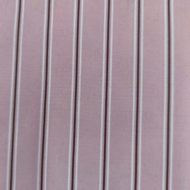 CAMISARIA COTTON STRIPE SOHO SOFT BLUSH 70%POLIÉSTER 30%ALGODÃO