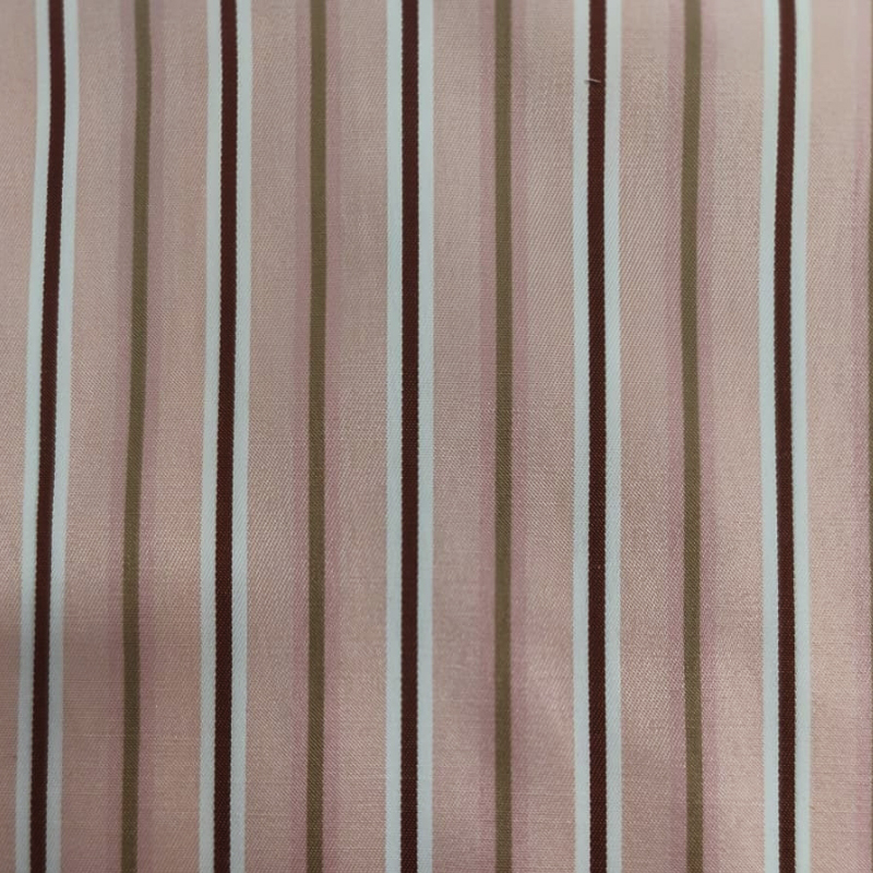 CAMISARIA COTTON STRIPE MANHATTAN SOFT ROSE 70%POLIÉSTER 30%ALGODÃO