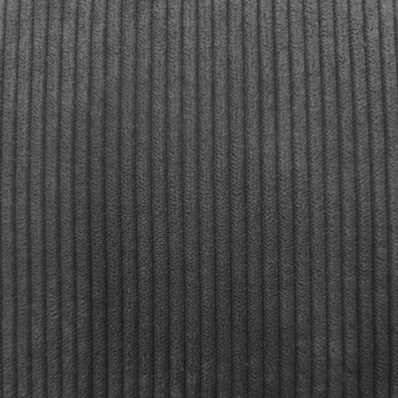 VELUDO MANCHESTER SOFT CONFORT BLACK  100%POLIESTER