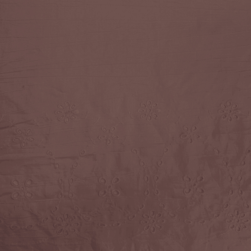 SILKY BORD. GARDÊNIA CLAY 80% VISCOSE 20% POLIESTER 'DELICADO AO MANUSEIO'