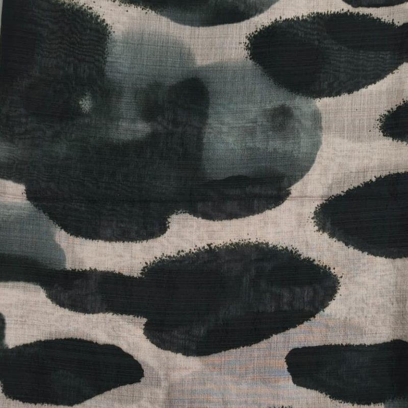 SILKY VOIL ELEGANCE E. DÁLMATA BOSQUE NOTURNO 75%VISCOSE 25%POLIAMIDA DELICADO